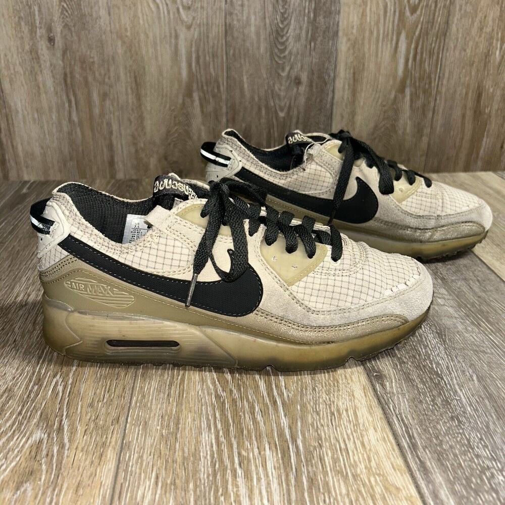 Nike Air Max 90 Terrascape DH4677-200 Rattan Mens US Size 7.5 Sneaker Shoes
